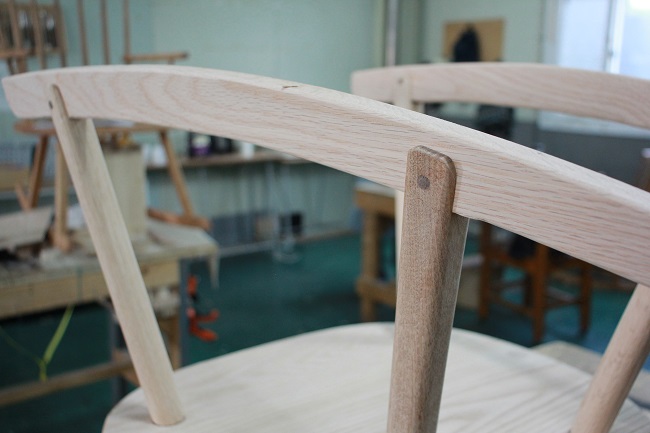 국비무료교육으로 흔들의자 만들기